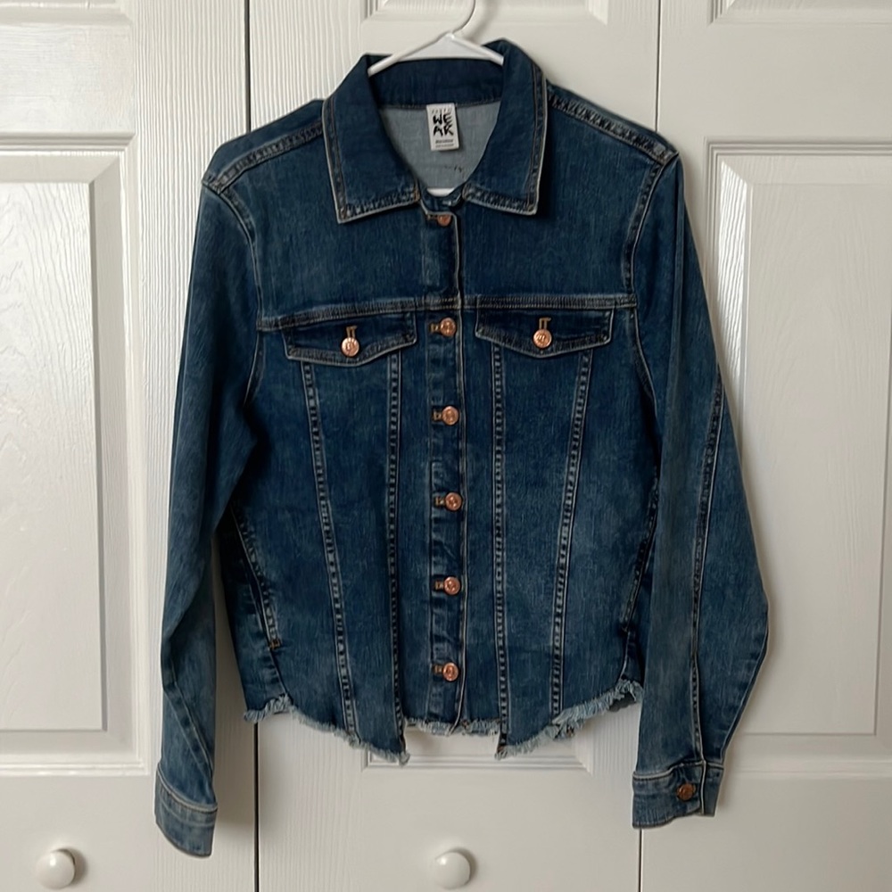 Zumba Denim Jacket with Logo on the back